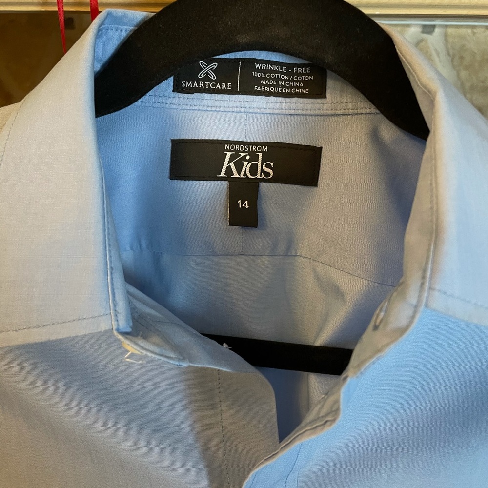 Nordstrom Kids Blue Dress Shirt